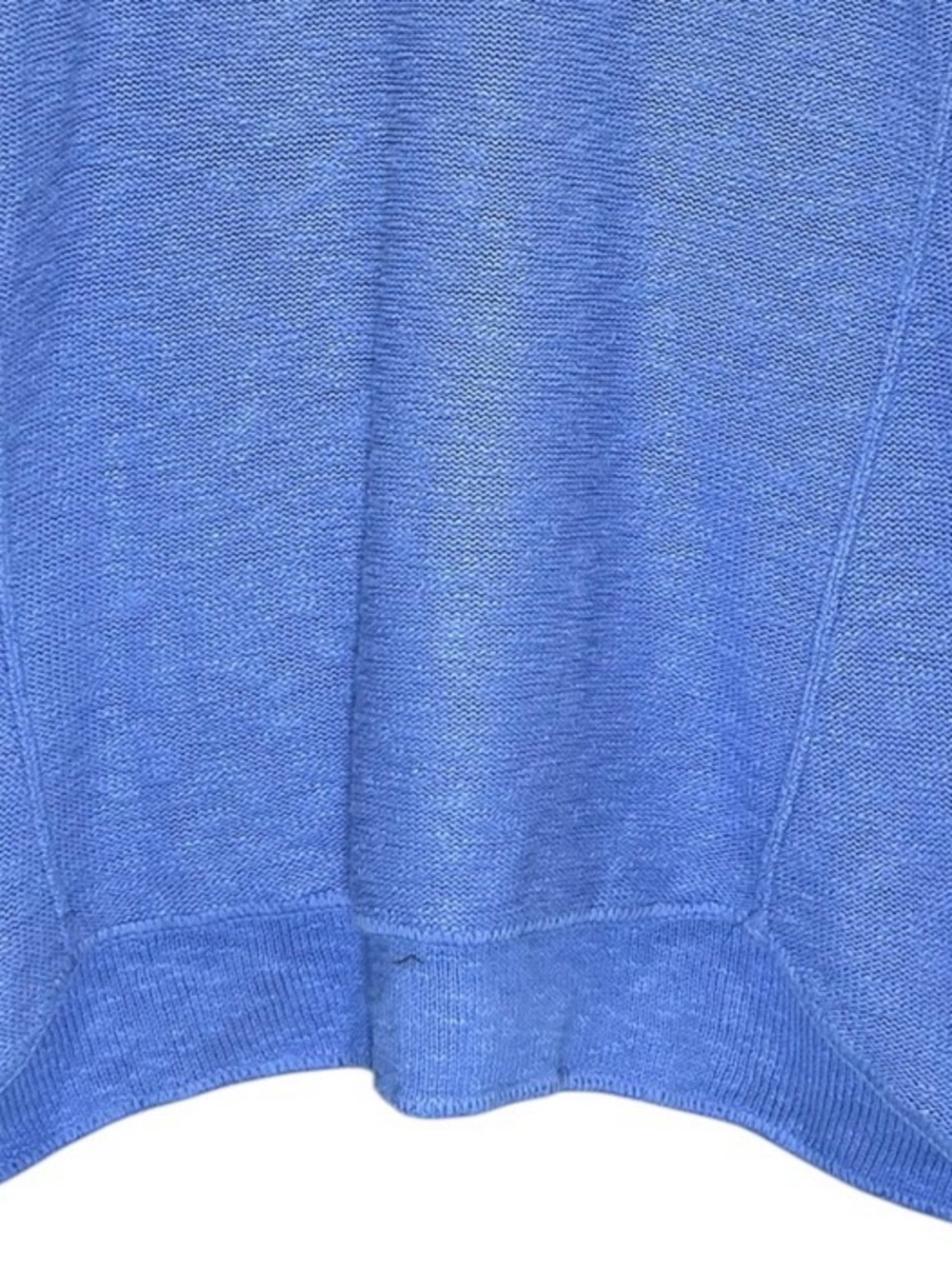 VTG Avalin Cornflower Blue Cotton Nubby Knit Relaxed Pullover Sweater - One SIze - Picture 5 of 6